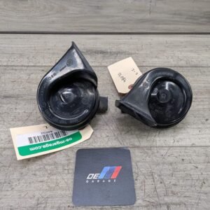 08-13 OEM BMW E82 E88 128i 135i Left Right Horn Signal Low Tone Pitch PAIR
