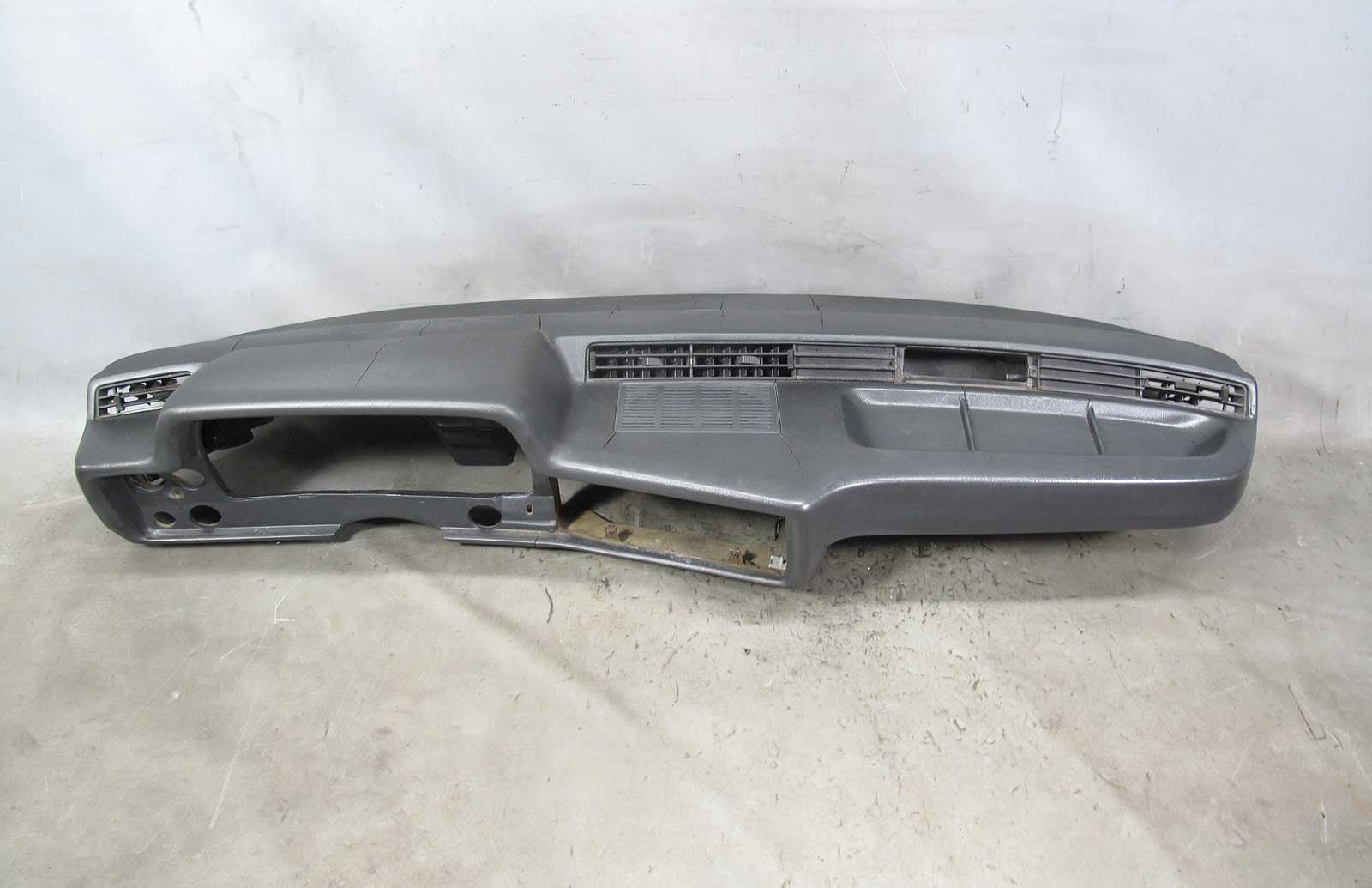1977-1979 BMW E21 320i Early Front Dashboard Dash Trim Panel w Cracks OEM