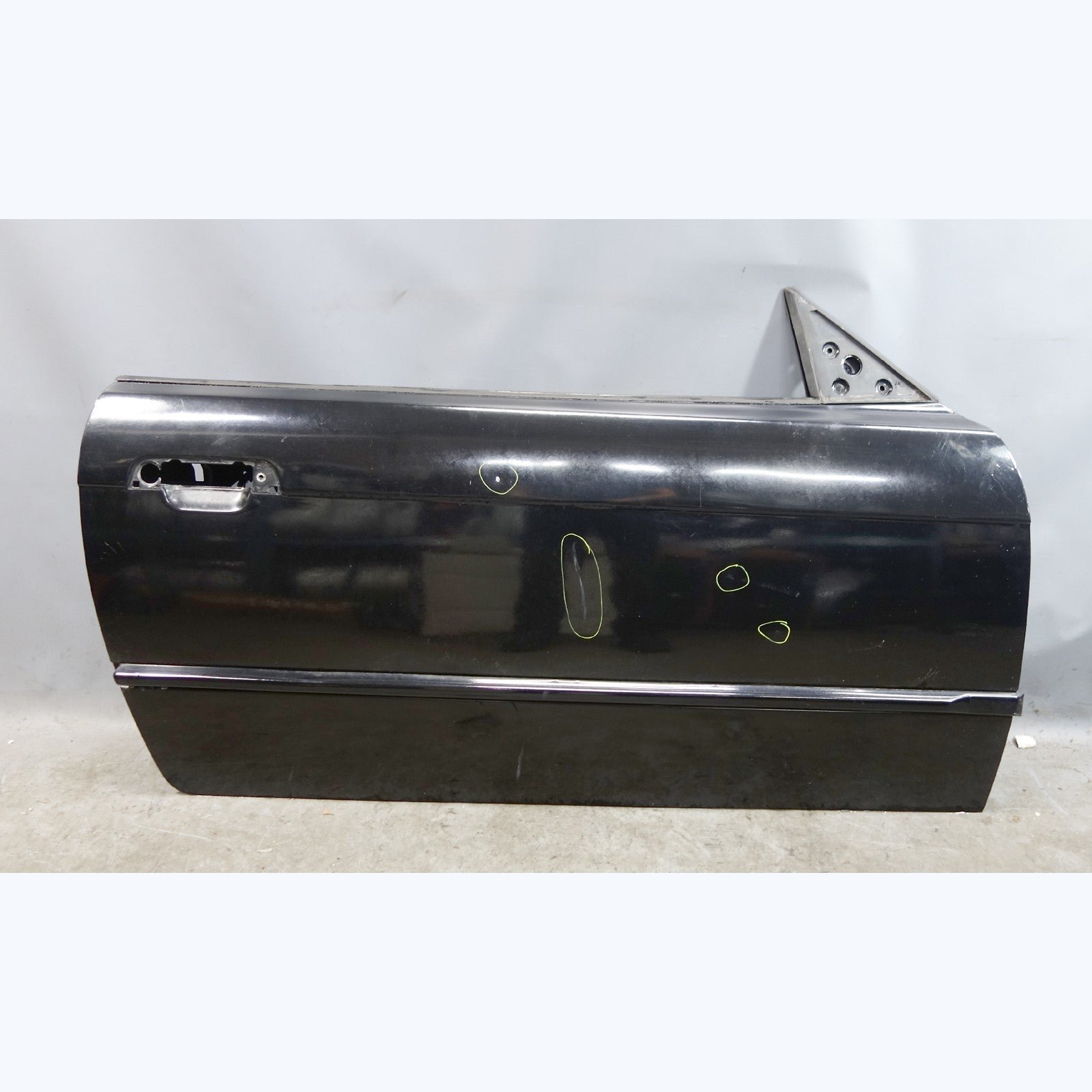 92-99 BMW E36 3-Series 2dr Coupe Cabrio Right Outside Door Shell Jet Black OEM
