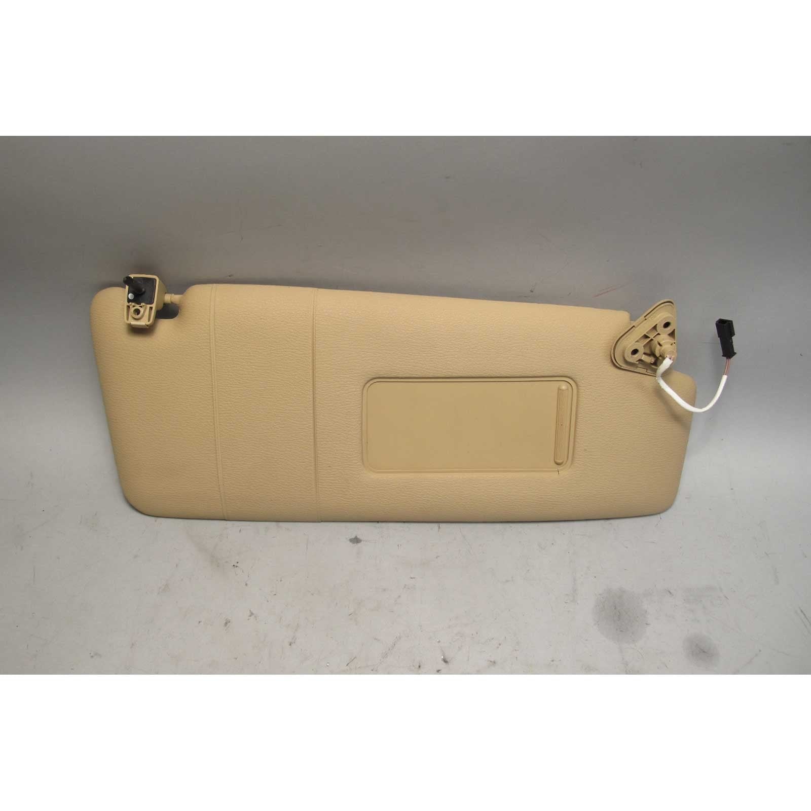 2007-2010 BMW E83 X3 SAV Right Front Passenger Sun Visor Sand Beige Vinyl OEM