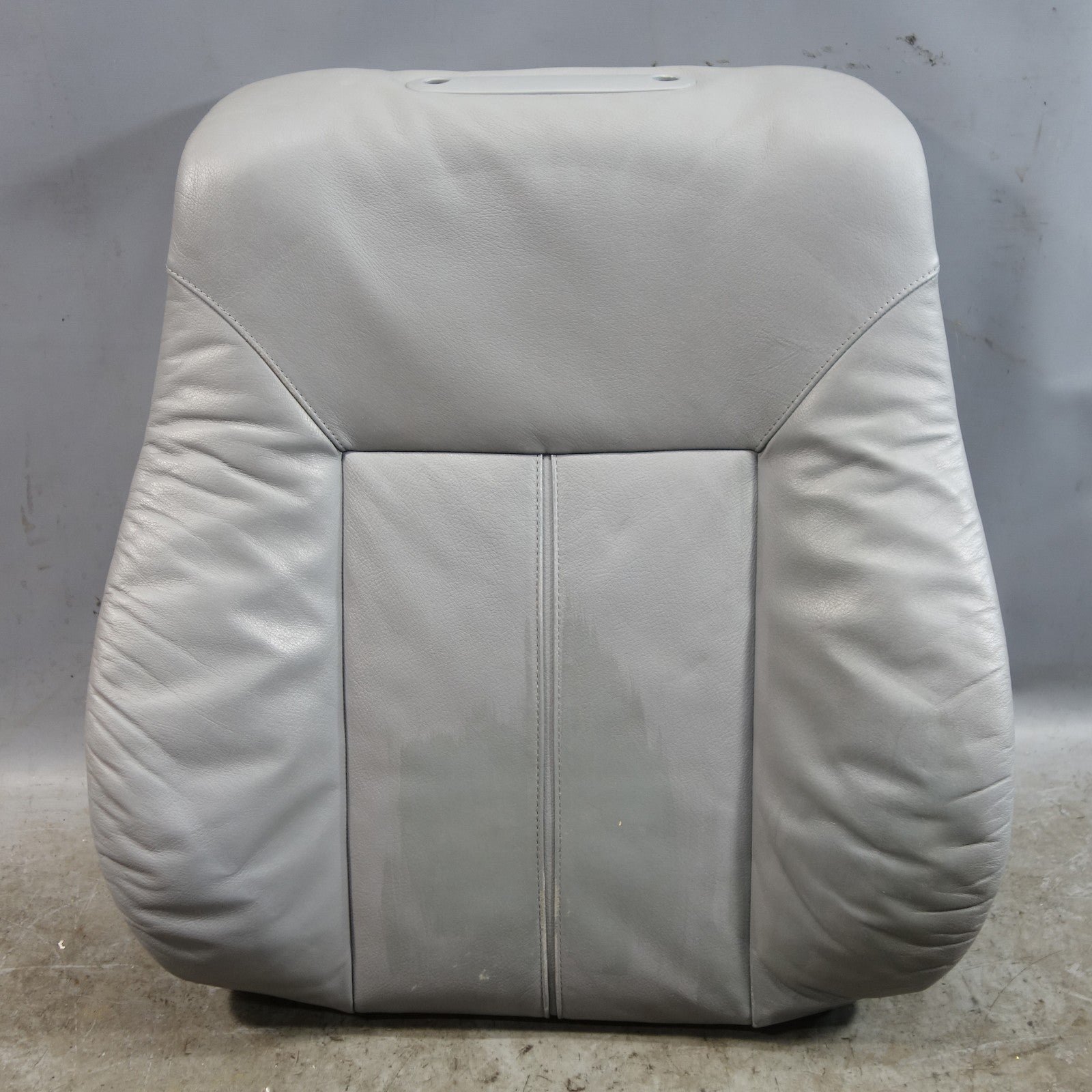 99-03 BMW E38 7-Series E39 5-Series Front Comfort Seat Backrest Grey Leather