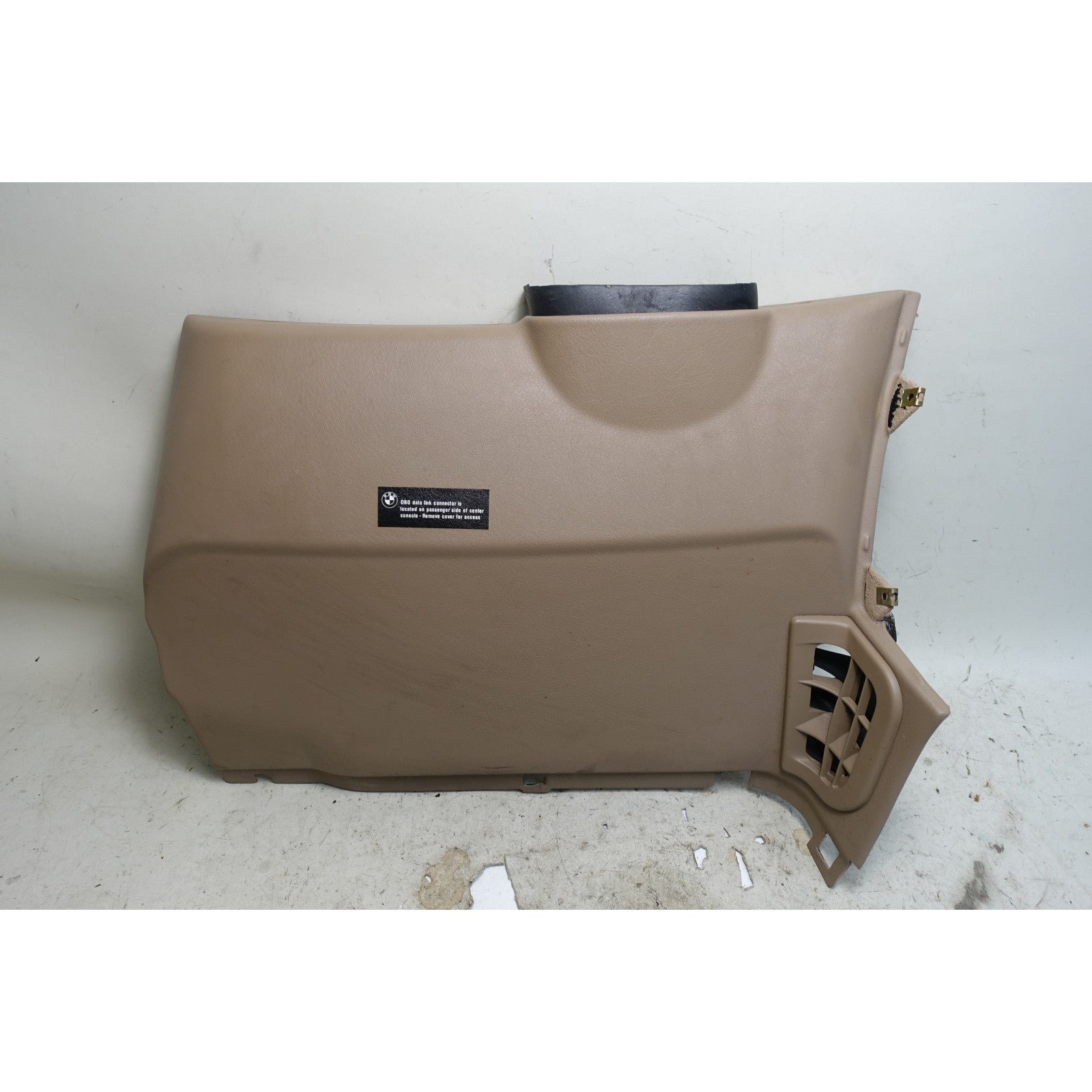 BMW Z3 Driver Left Knee Bolster Lower Dash Trim Beige 1996-2002 OEM