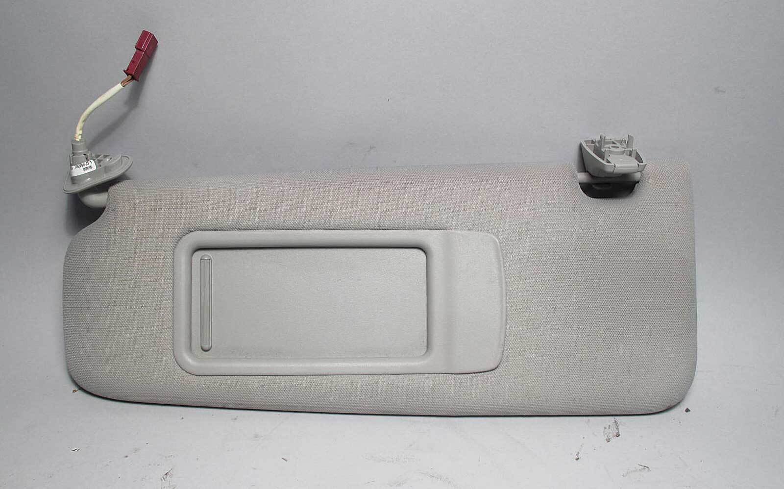 BMW E92 3-Series Coupe Left Drivers Sun Visor Grey Cloth 2007-2013 USED OEM