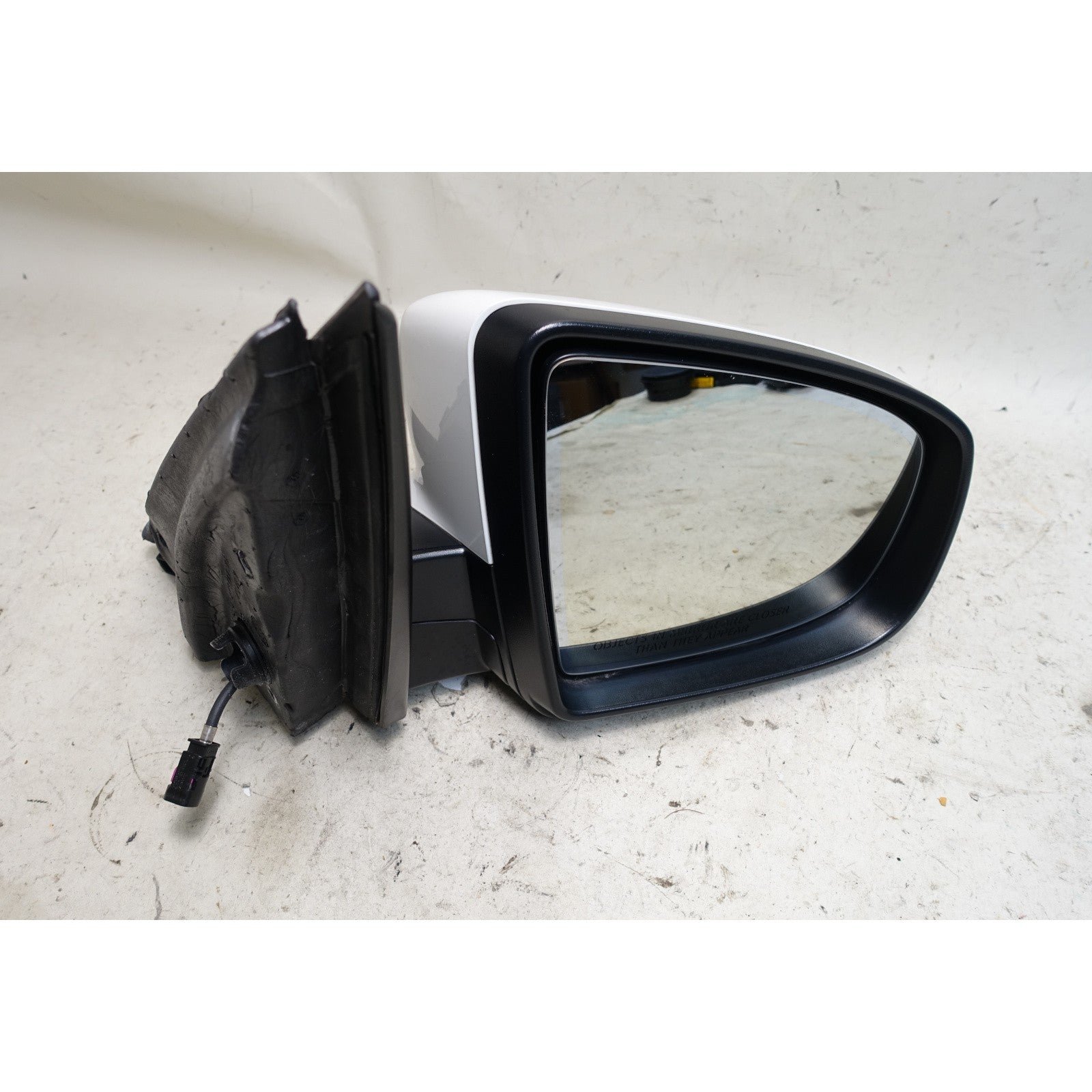 BMW E70 X5M Right Folding Side Mirror Camera Alpine White 300 2011-2013 OEM