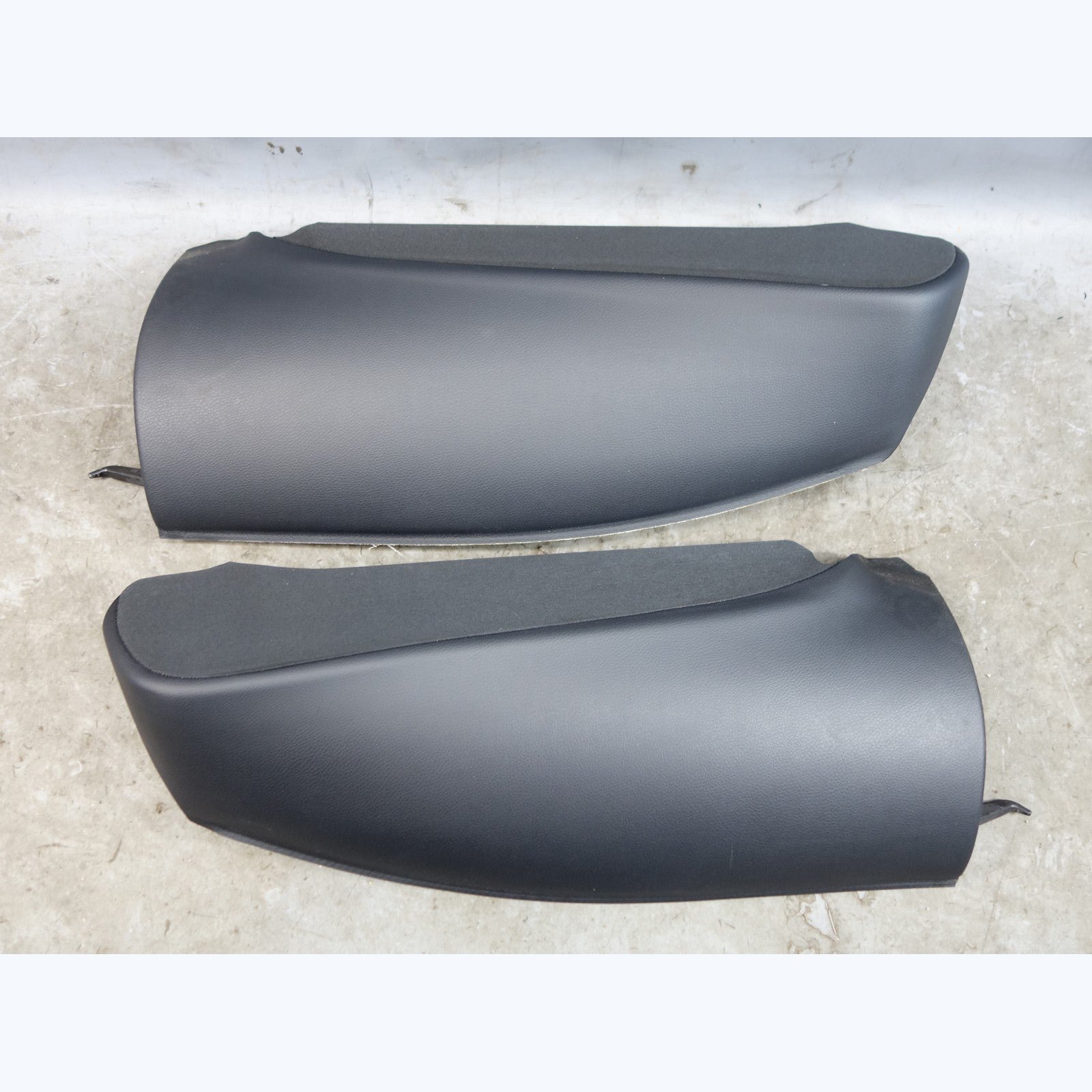 2017-2023 BMW G30 5-Series Rear Seat Side Bolster Pair Black Dakota Leather OEM
