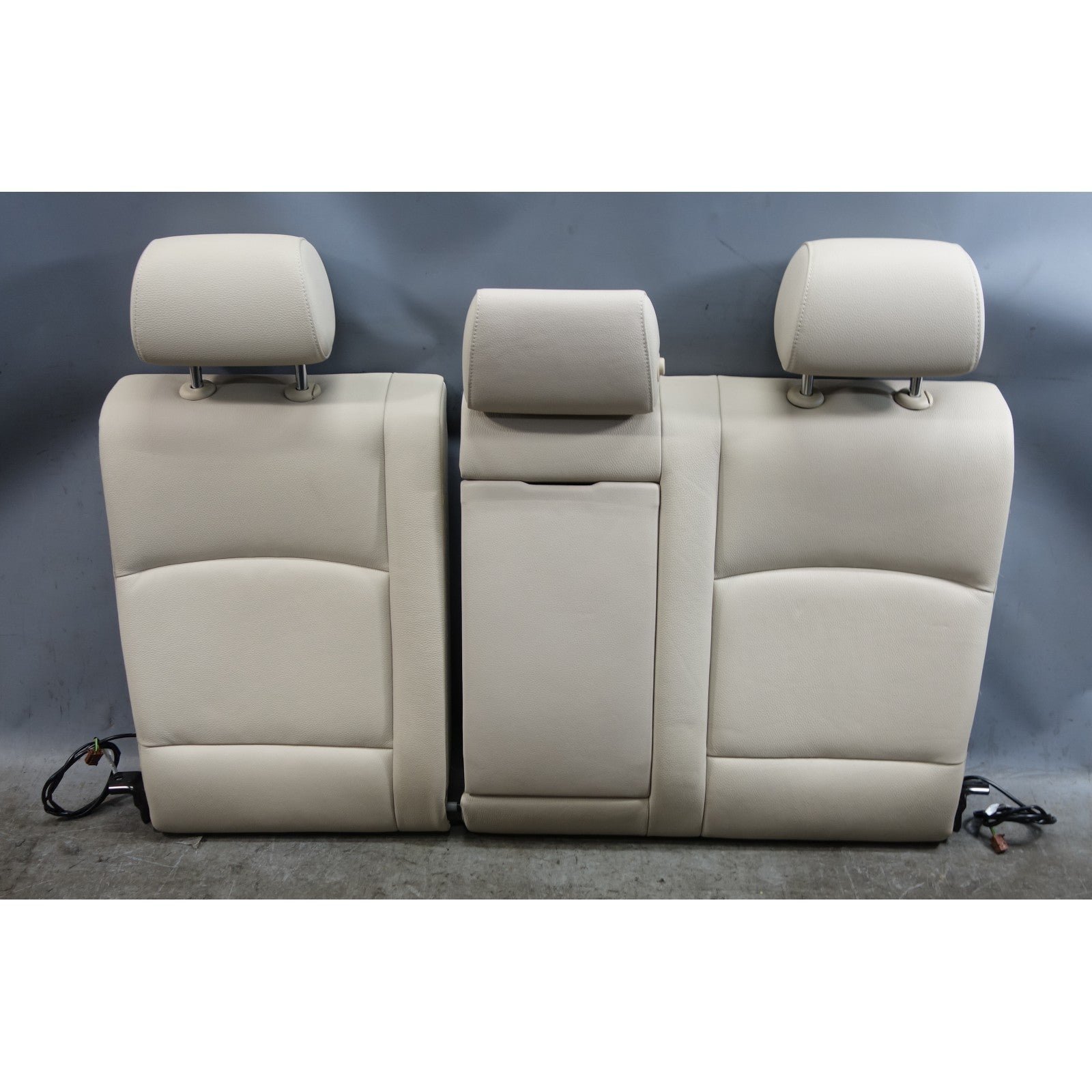 11-13 BMW F10 5-Series Rear Folding Seat Back With Heat Oyster Leather OEM