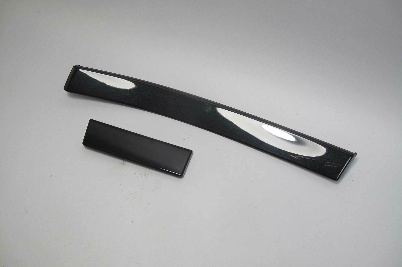1997-1998 BMW E39 5-Series 528 Front Dash Trim Pair Black Cubic Right Left OEM