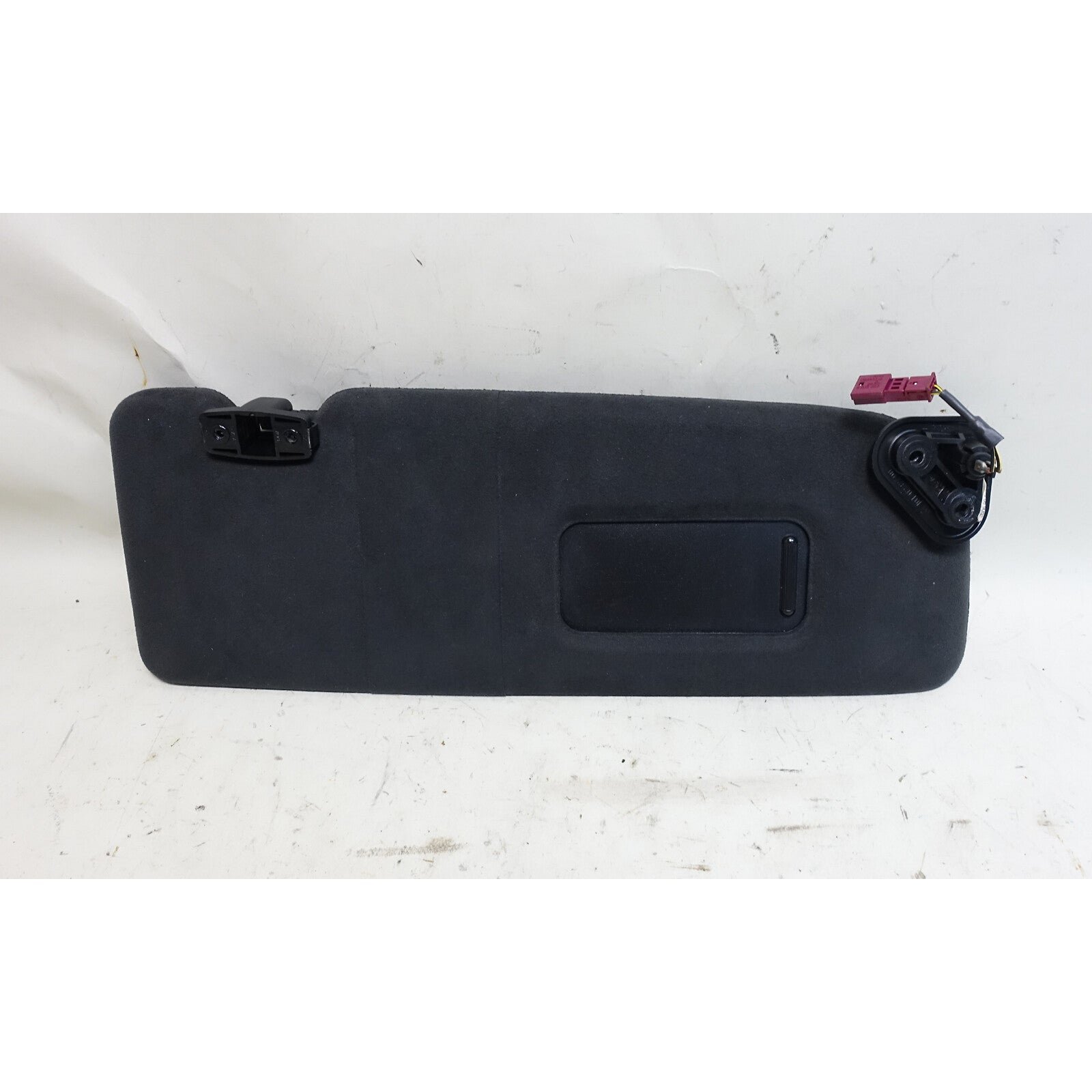 Damaged 2006-2010 BMW E63 6-Series Right Sun Visor Alcantara Mirror OEM