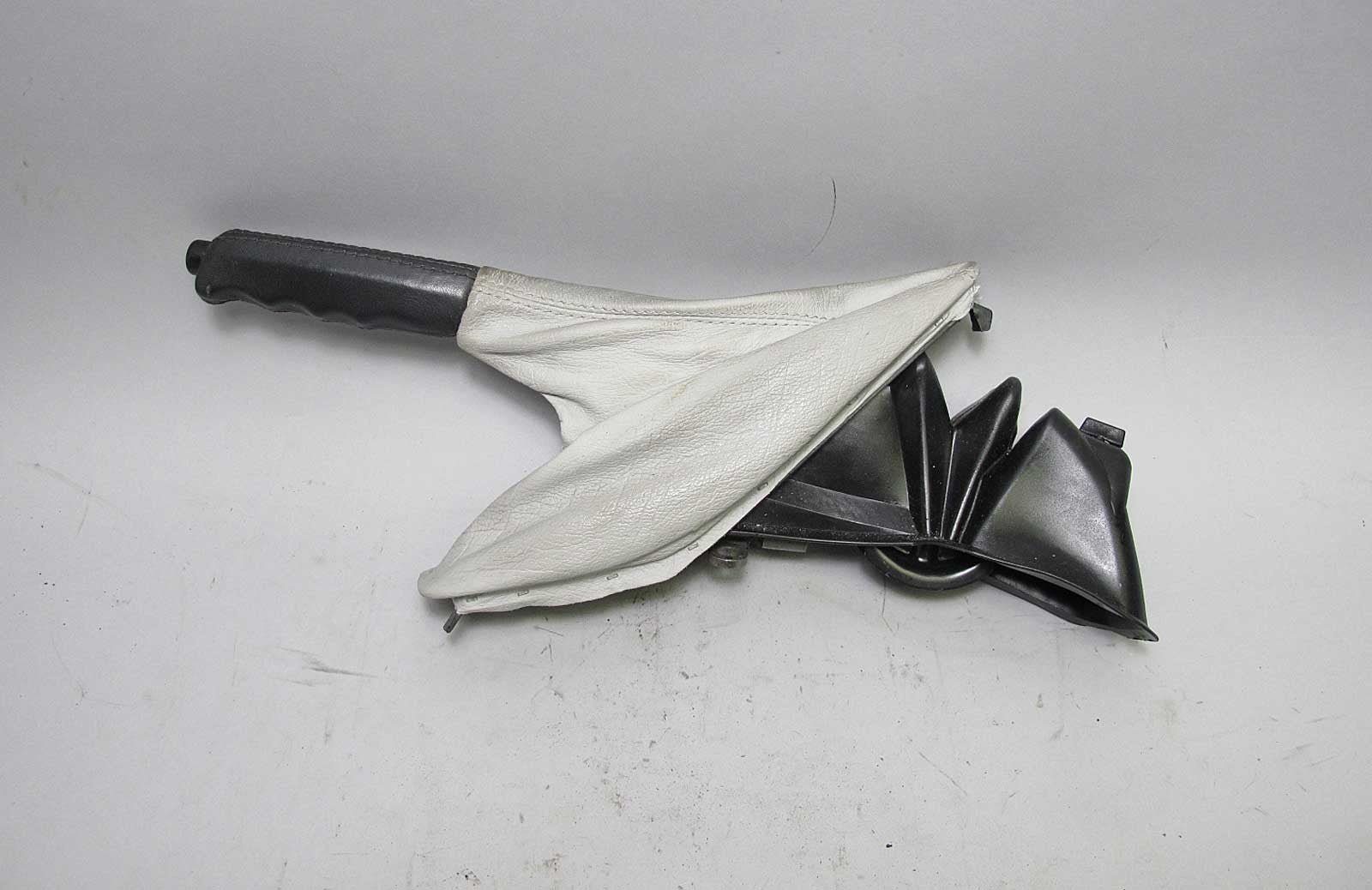 BMW E34 1991-1995 Factory E-Brake Parking Handbrake Lever w Silver Grey Boot OE