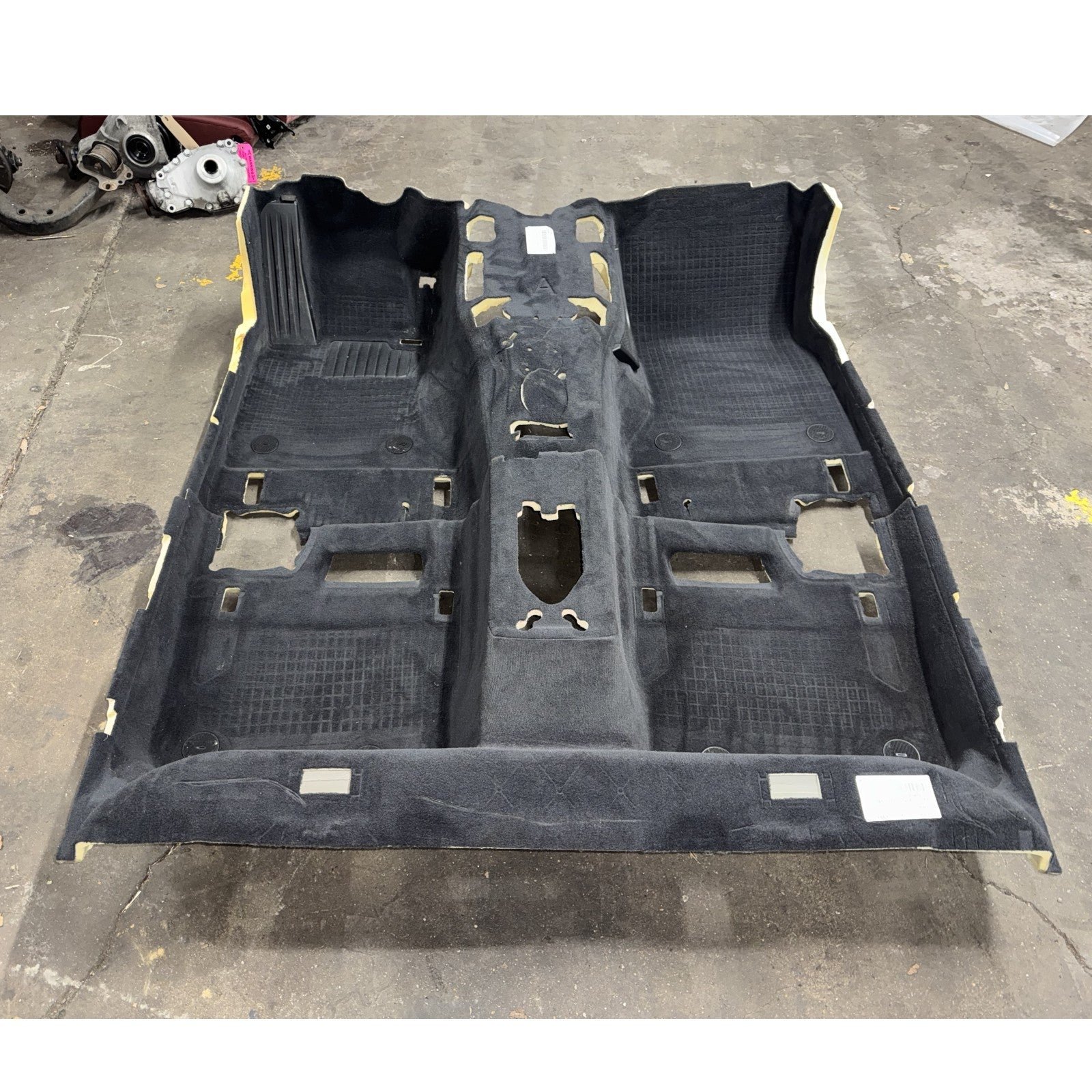 2014-2016 BMW F10 LCI 5-Series xDrive Factory Floor Covering Carpet Black OE