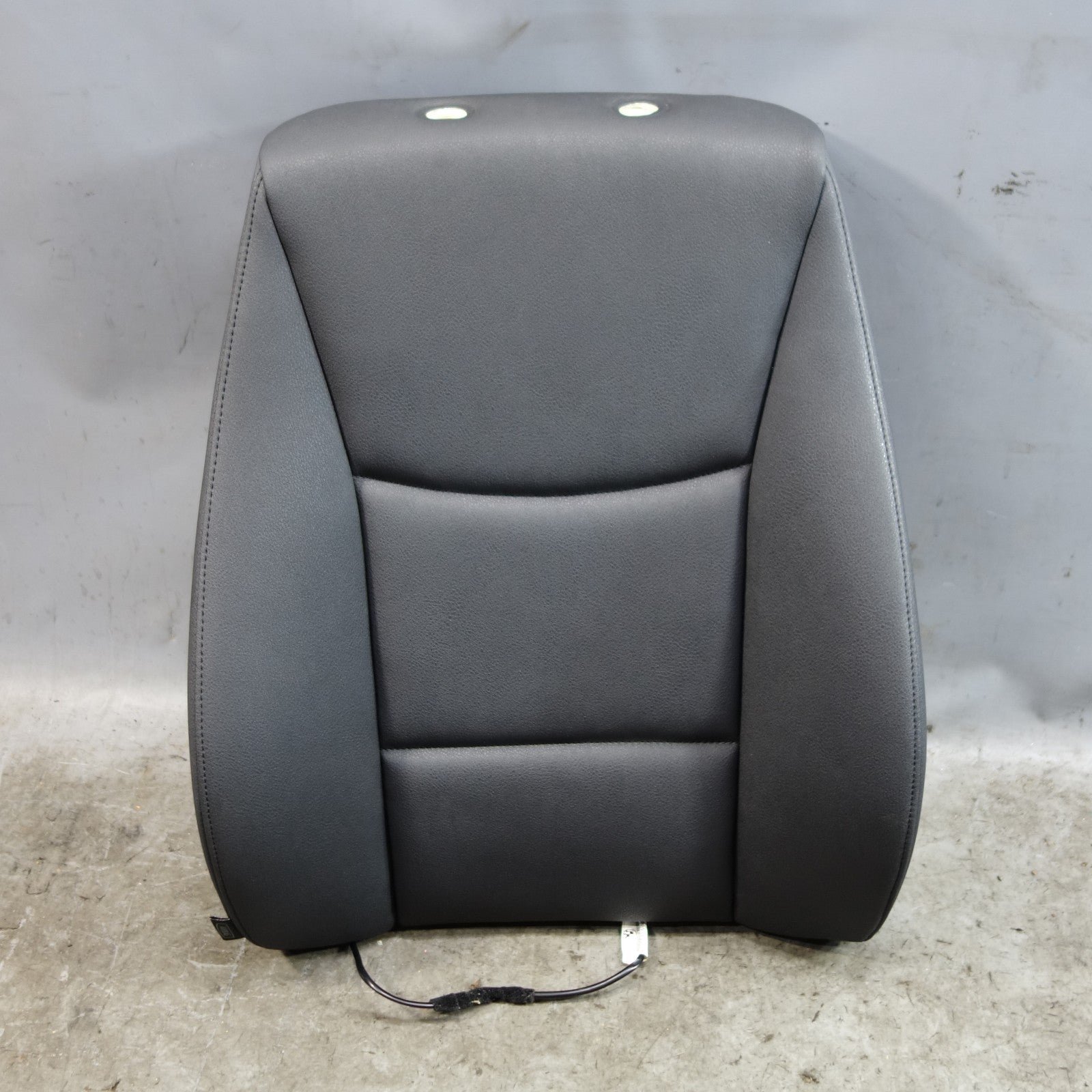 2011-2017 BMW F25 F26 X3 X4 Front Right Basic Seat Backrest Black Vinyl OEM