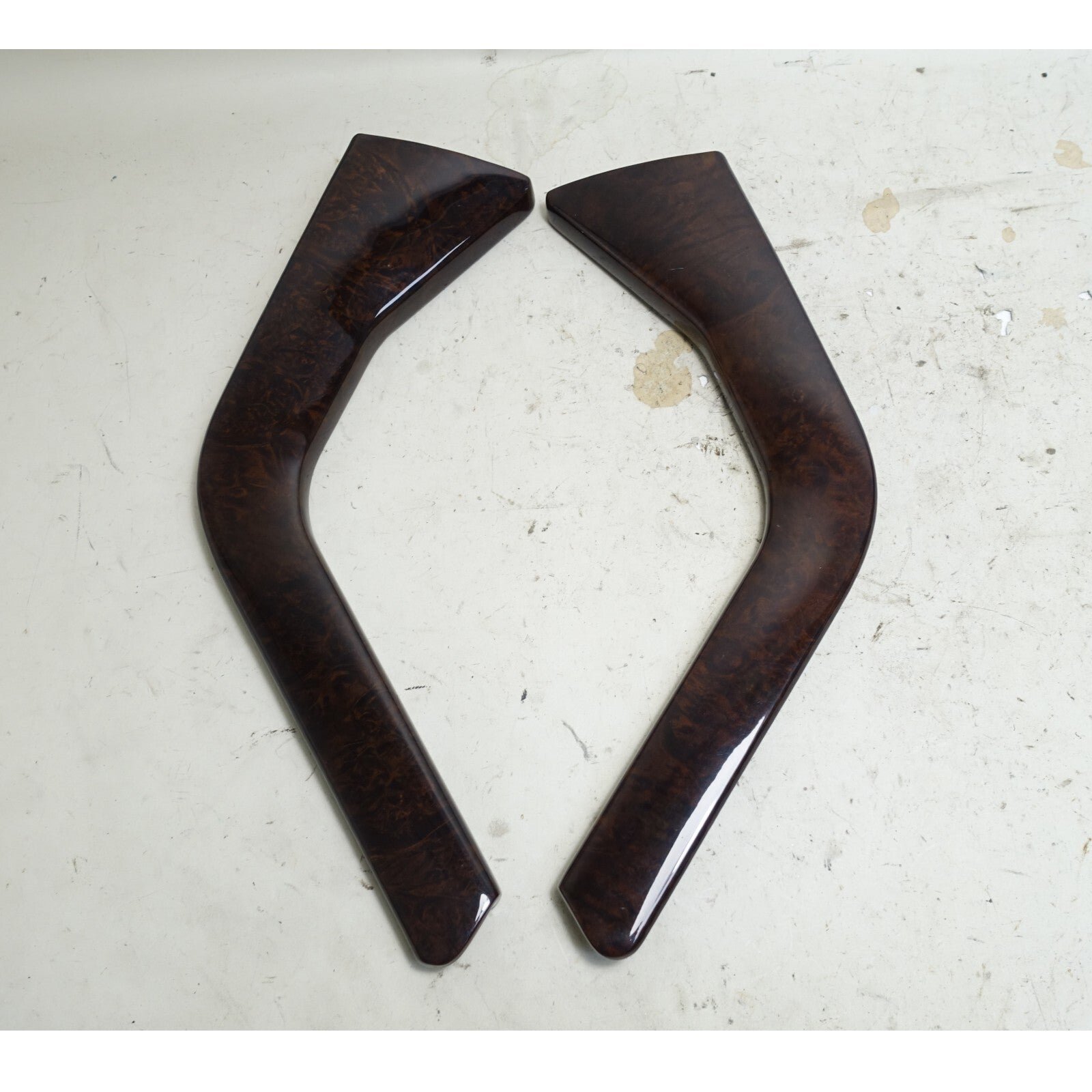 97-99 BMW Z3 Roadster Coupe Factory Center Console Side Wood Trim Pair Maple OEM