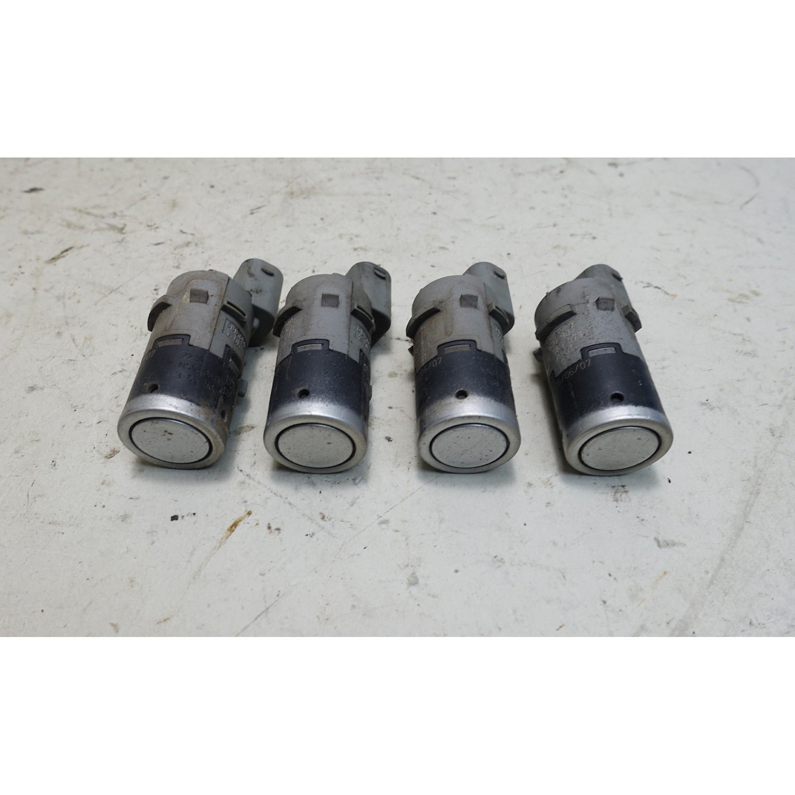 2002-2008 BMW E65 7-Series Front Parking Distance Ultrasonic Sensor Set Silver