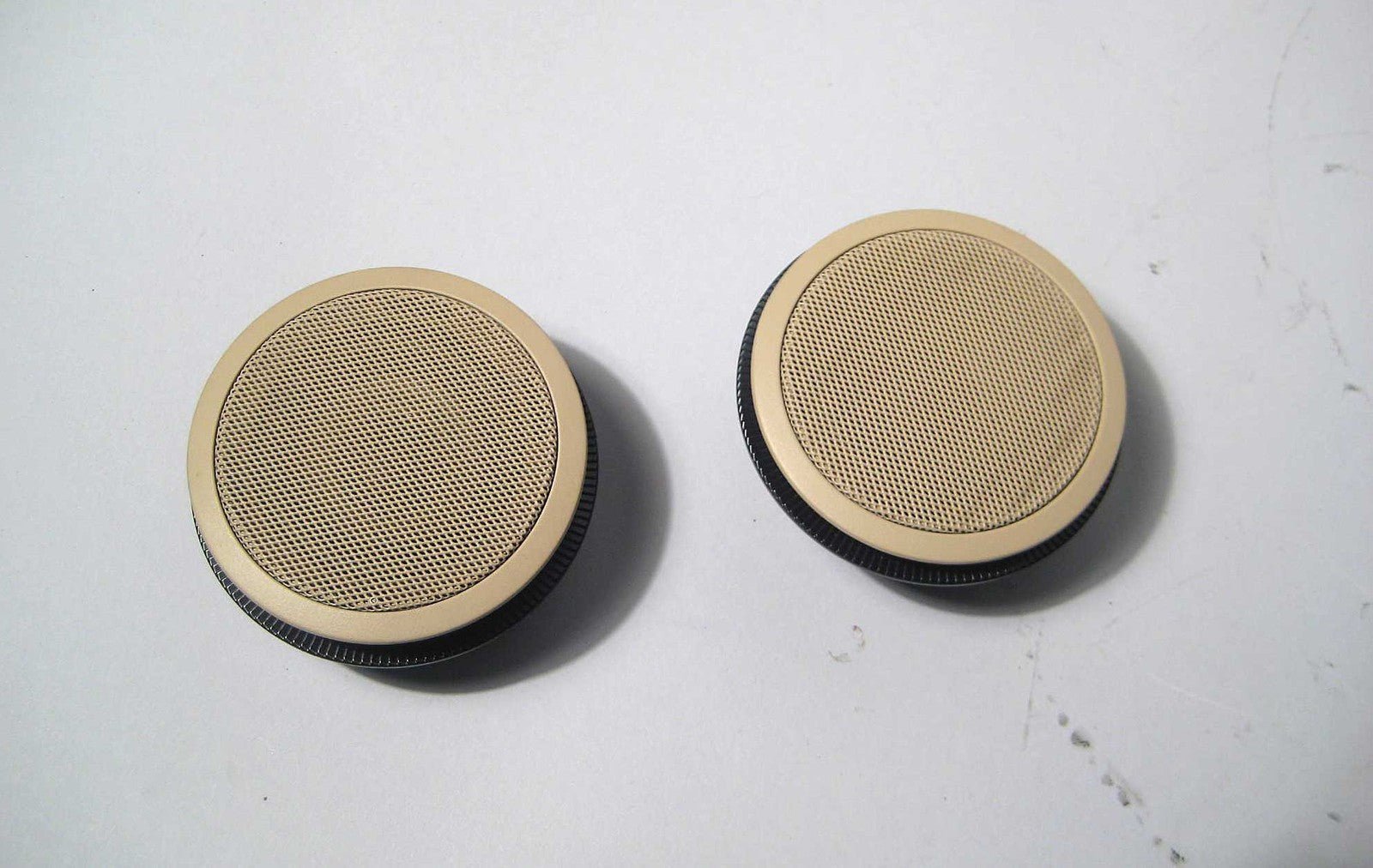 BMW Factory Mid Door Speaker Pair Beige 1999-2006 E46 3-Series X5 OEM USED