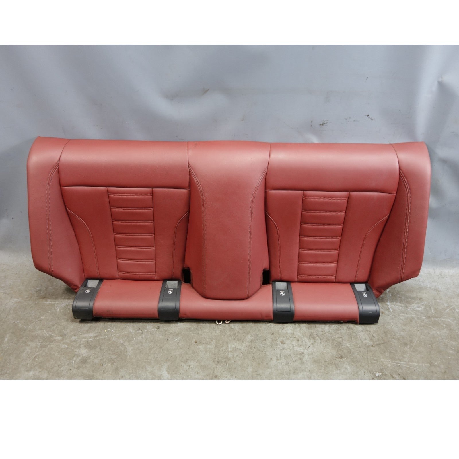 21-24 BMW G22 4-Series Coupe Rear Seat Bottom Bench Pad Tacora Red Leather OEM