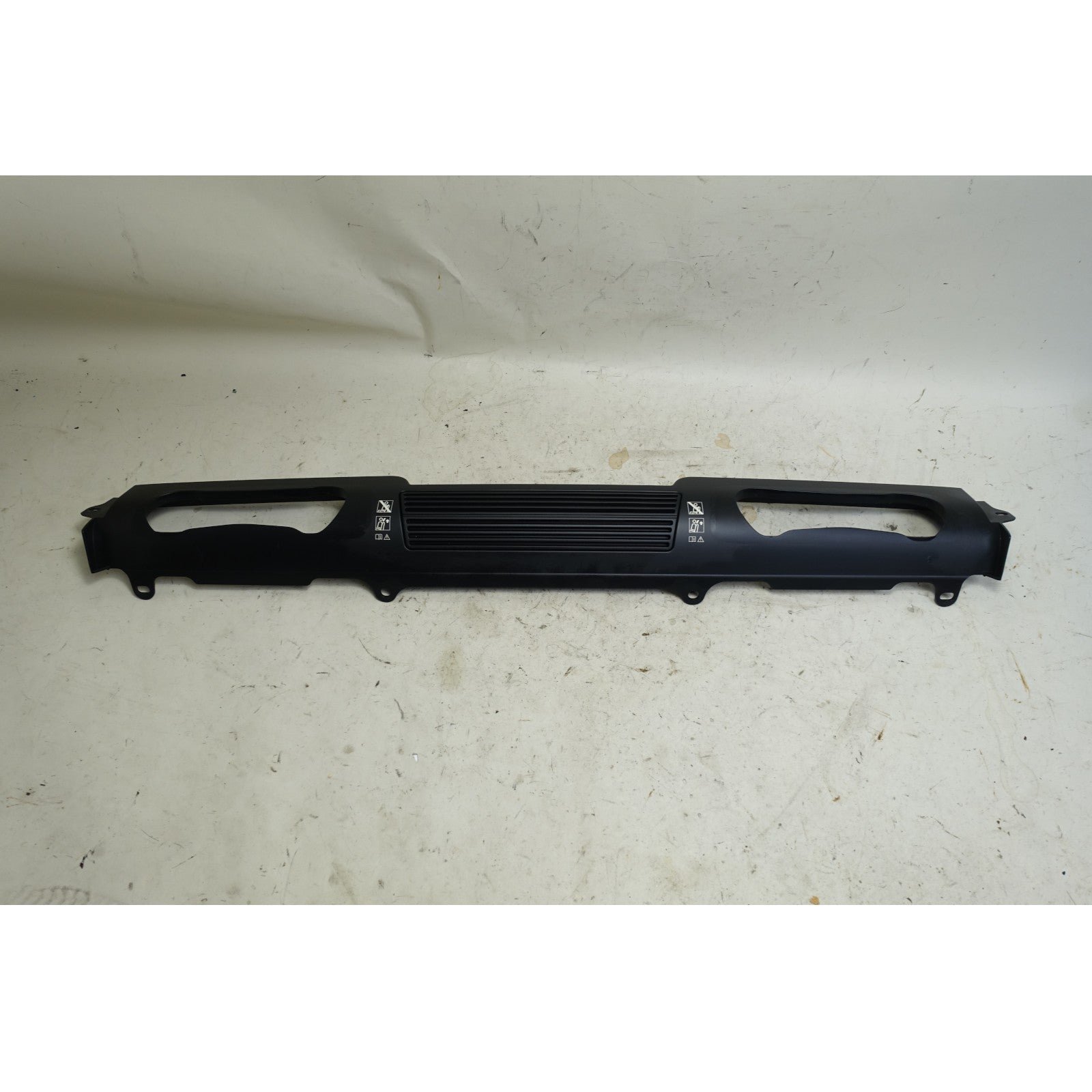 2008-2010 BMW E88 1-Series Convertible Rear Bulkhead Trim Panel Grille Black OEM