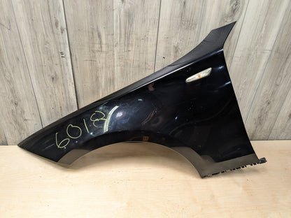 2012 BMW 135i E88 Front Left Driver Fender Panel SCHWARZ II (668)