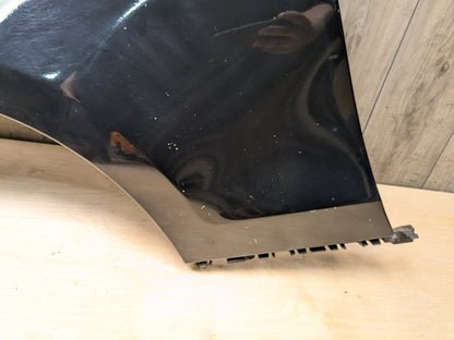 2012 BMW 135i E88 Front Left Driver Fender Panel SCHWARZ II (668)