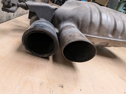 2011 BMW 135i E88 Rear Exhaust Muffler 7599745