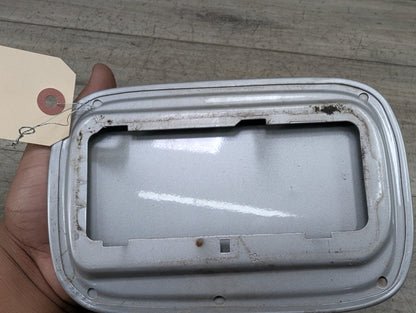 *08-13 OEM BMW E82 E88 135 Coupe Rear Fuel Gas Tank Flap Lid Cover Cap Silver