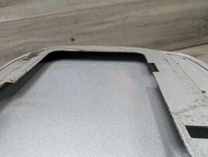 *08-13 OEM BMW E82 E88 135 Coupe Rear Fuel Gas Tank Flap Lid Cover Cap Silver