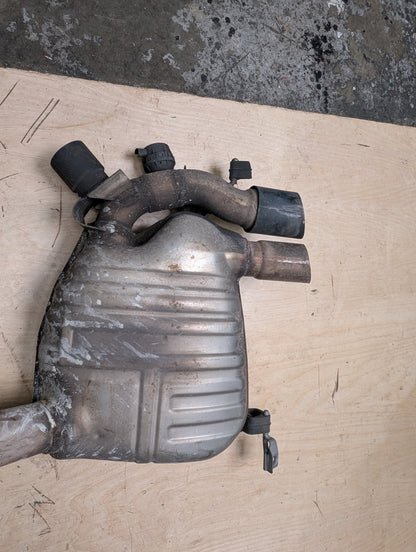 2011 BMW 135i E88 Rear Exhaust Muffler 7599745