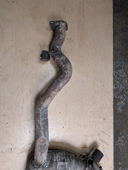 2011 BMW 135i E88 Rear Exhaust Muffler 7599745