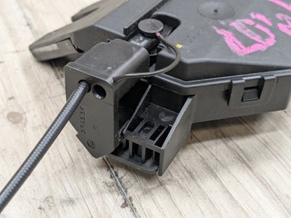 2011 BMW 135i E88 Liftgate Trunk Lid Liftgate Lock Latch Actuator 7840617 OEM BMW E82 E88 E90 E92 E93 Rear Trunk Lid Latch Lock Opener Actuator w/ Cable OEM