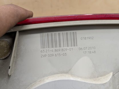 08-11 OEM BMW E82 E88 128 135 Rear Left Driver Outer Tail Light Stop Light