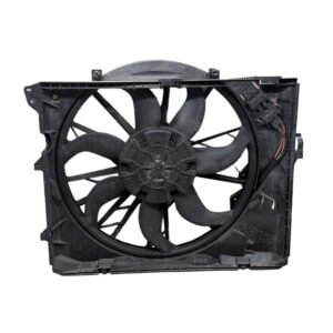 2008-2013 BMW 128i E82 Radiator Fan Shroud Housing w/ Motor 7561713