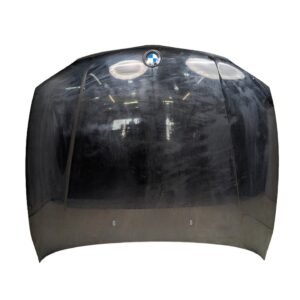 08-13 OEM BMW E88 E82 135 Front Hood Bonnet Panel Shell SCHWARZ II (668)