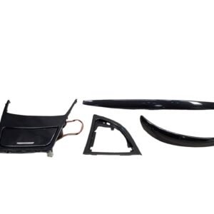 07-10 OEM BMW E93 335 Wood Burr Walnut Interior Trim Dash Panels Console SET