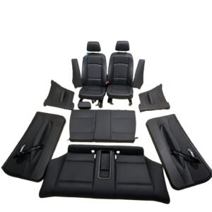 08-13 OEM BMW E82 128 135 COUPE Interior Front Rear Seats Door Panels BLACK